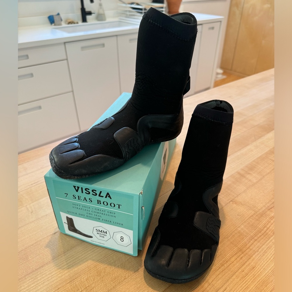 Vissla 7 Seas 5mm Unisex Surf Booties